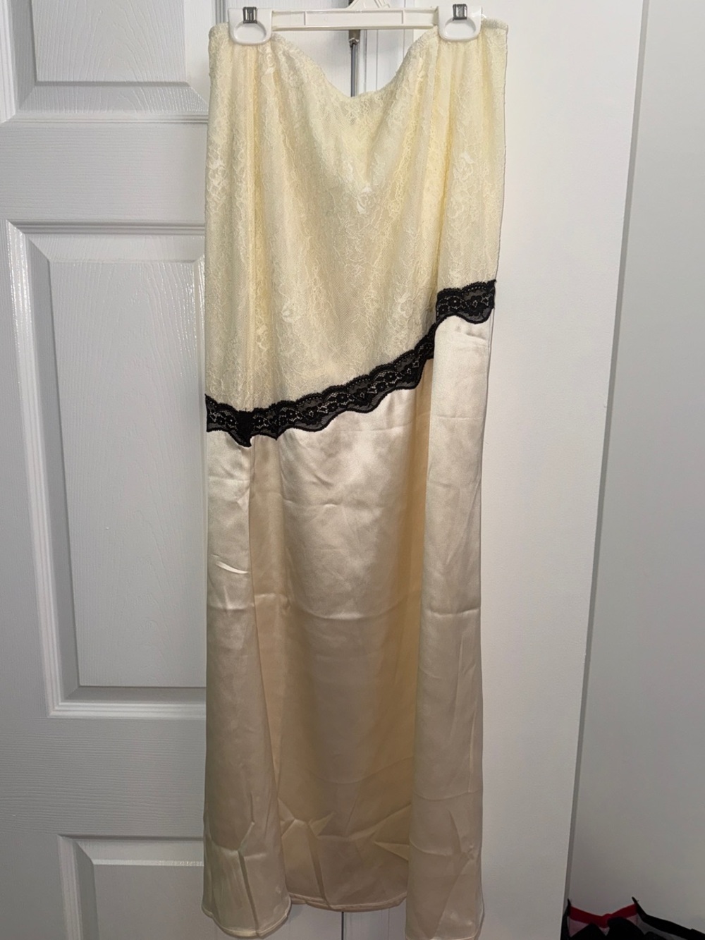 Peppermayo Duet Lace Maxi Skirt - Ivory - Picture 2 of 6